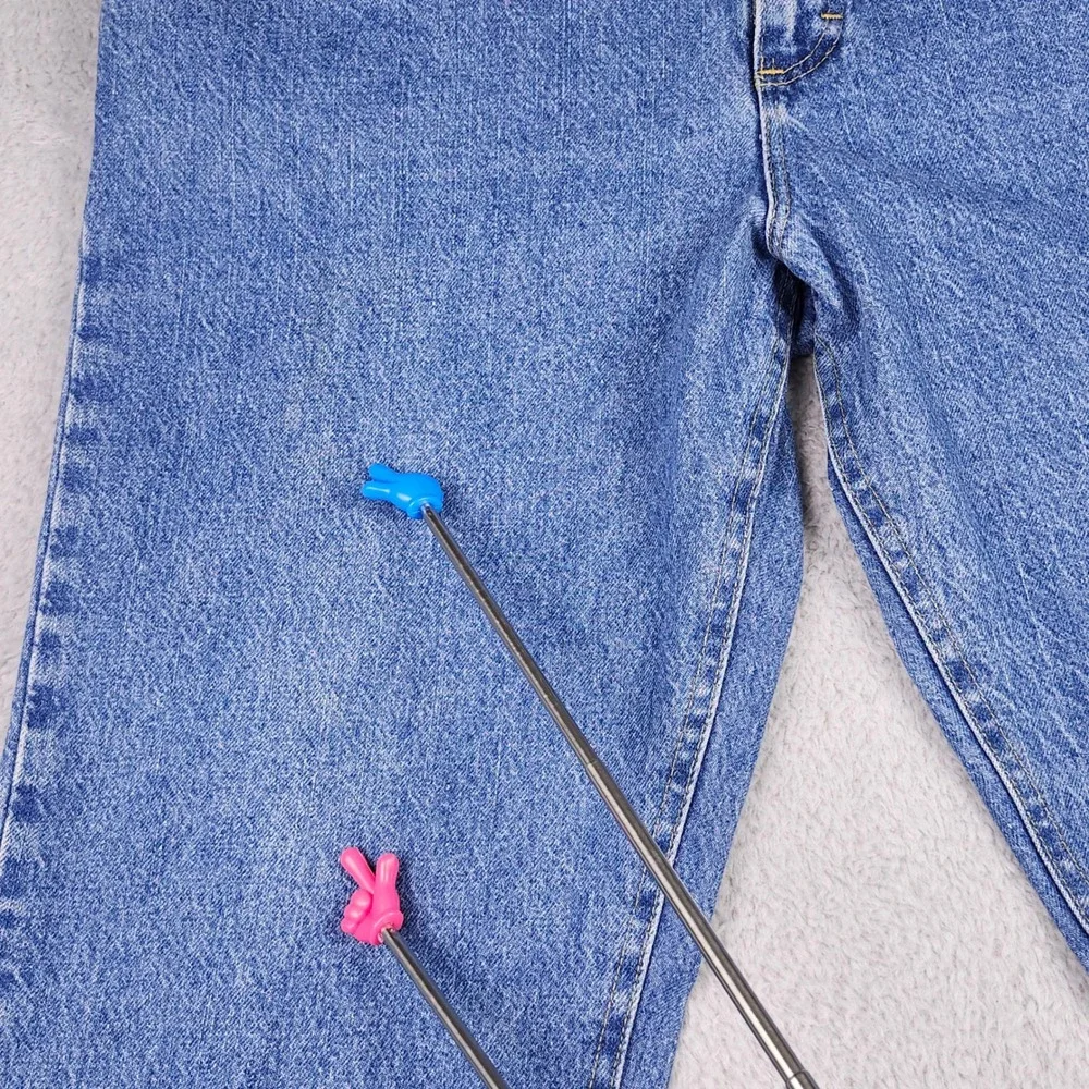 Lee Jeans Mens 40x34 Blue Denim Regular Fit Straight Leg‎ Vintage Made in USA